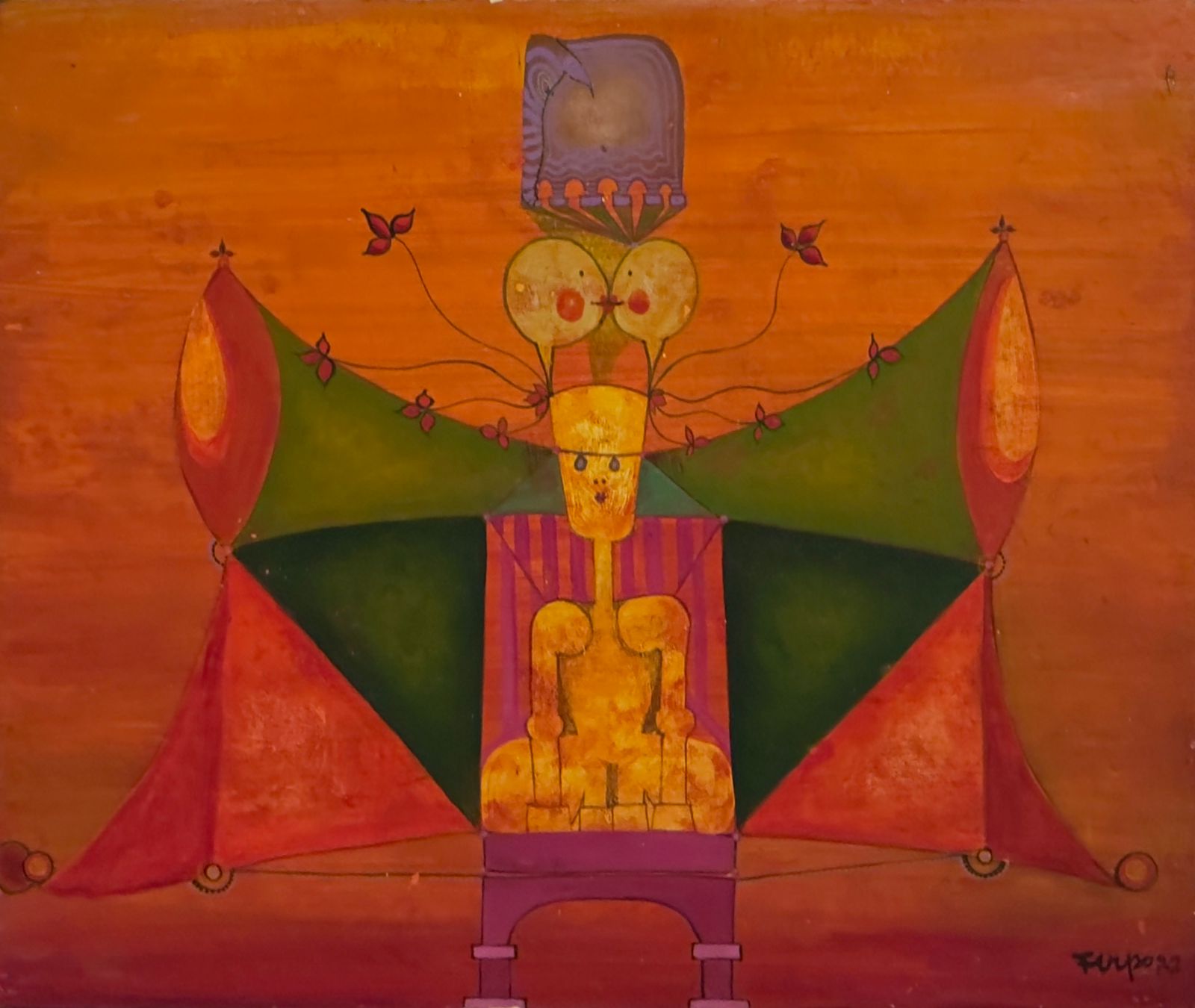 Elefante en la cabeza