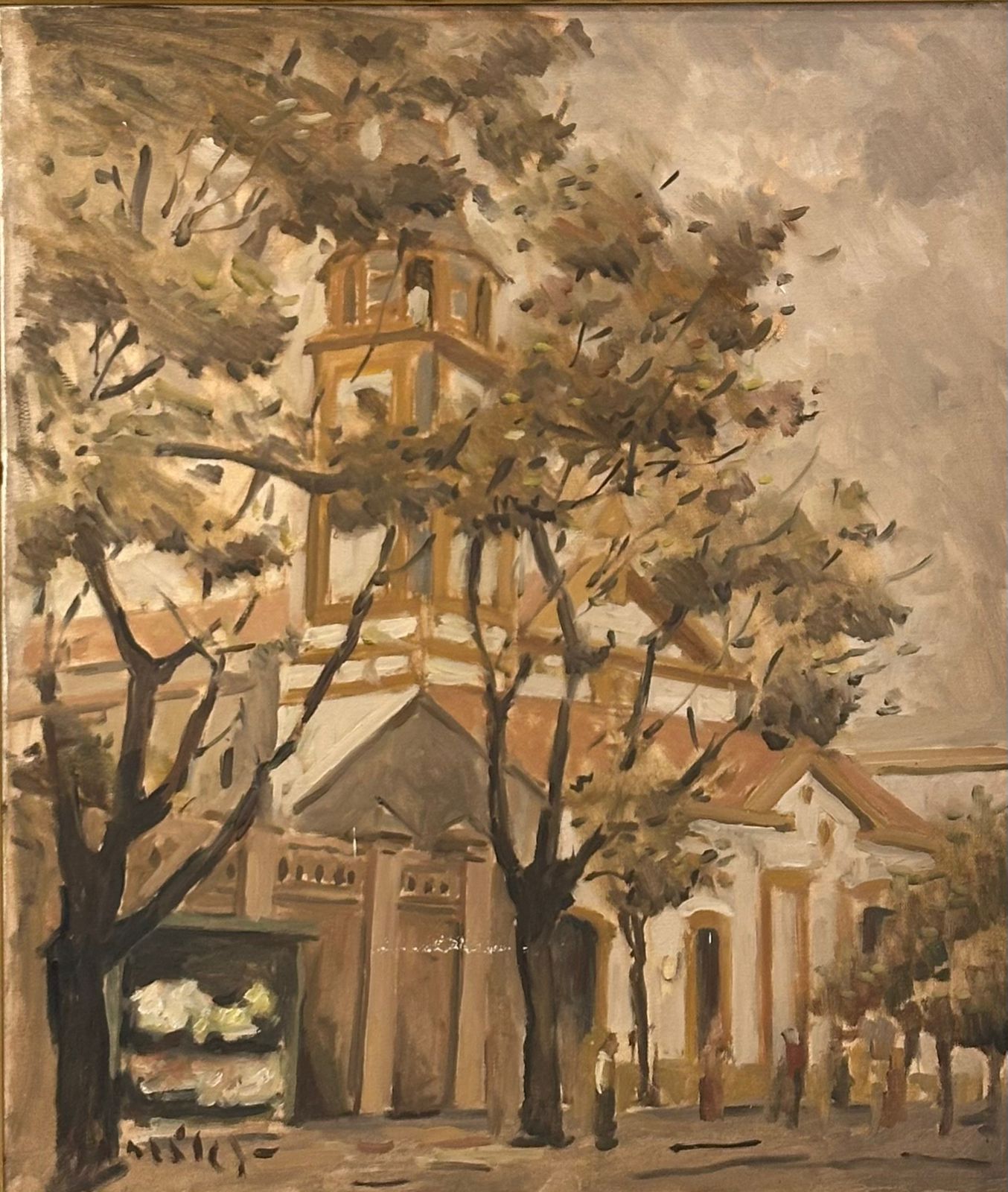Nublado el pilar