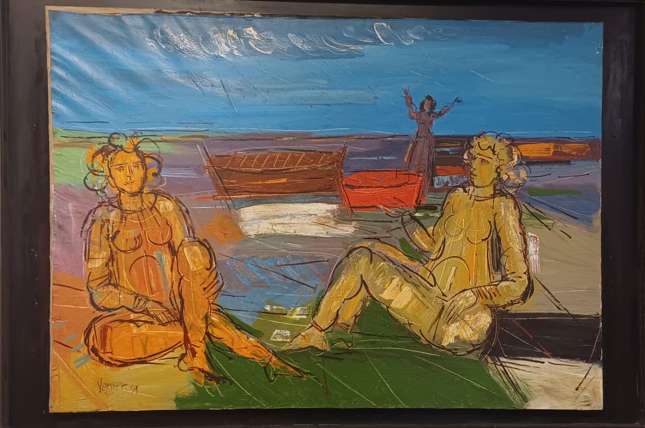 Mujeres en la playa